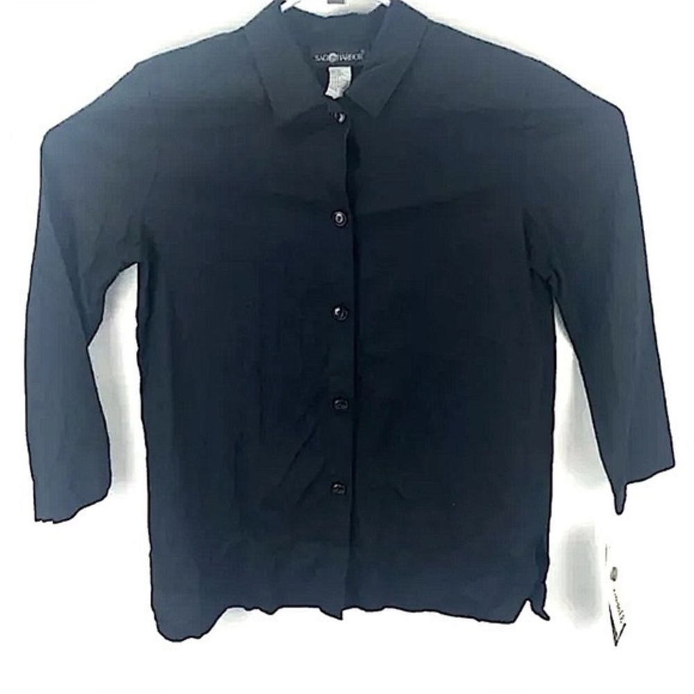 Sag Harbor Women's Button Down Shirt ~ Sz 12  NWT